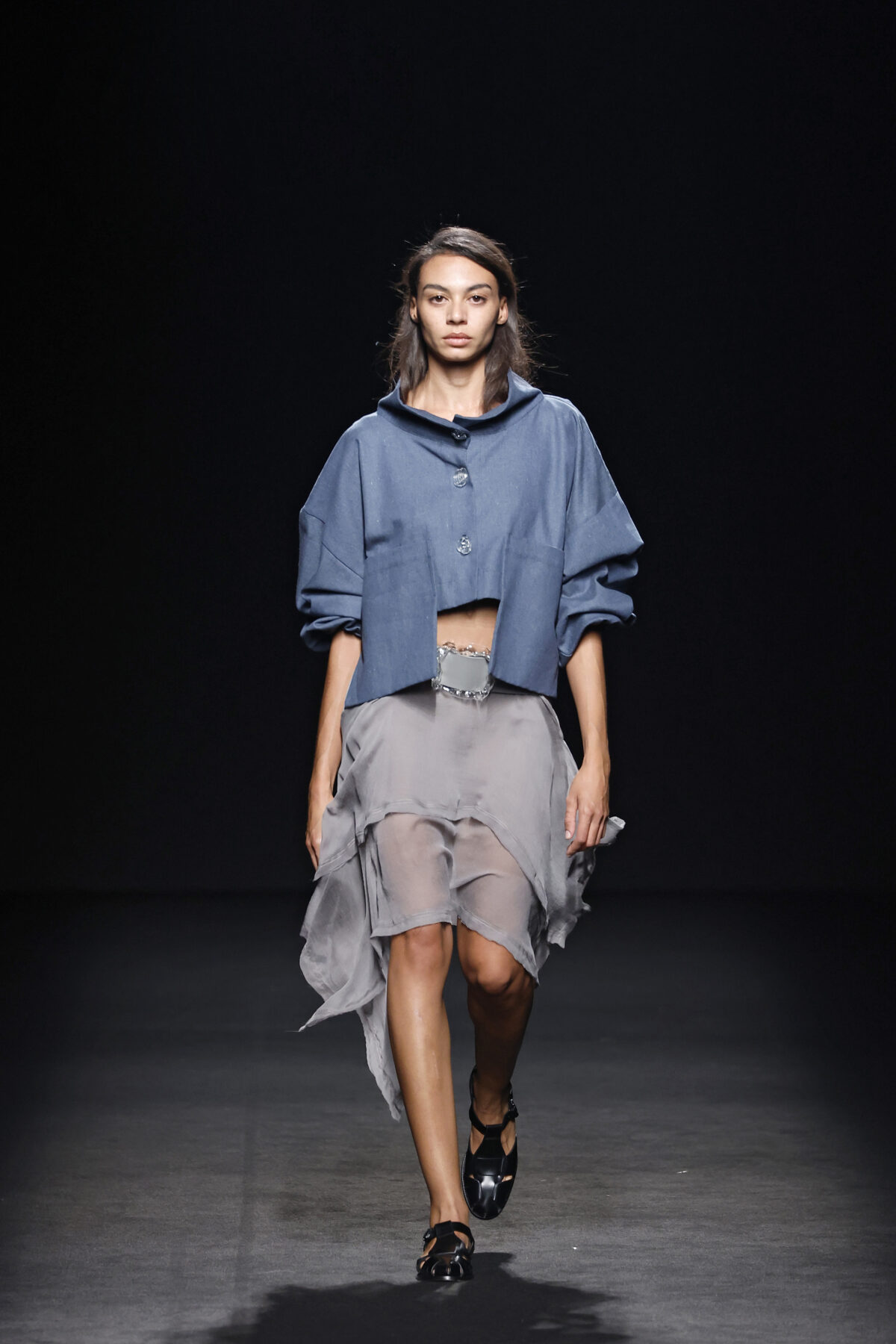 Asymmetrical Cropped Jacket